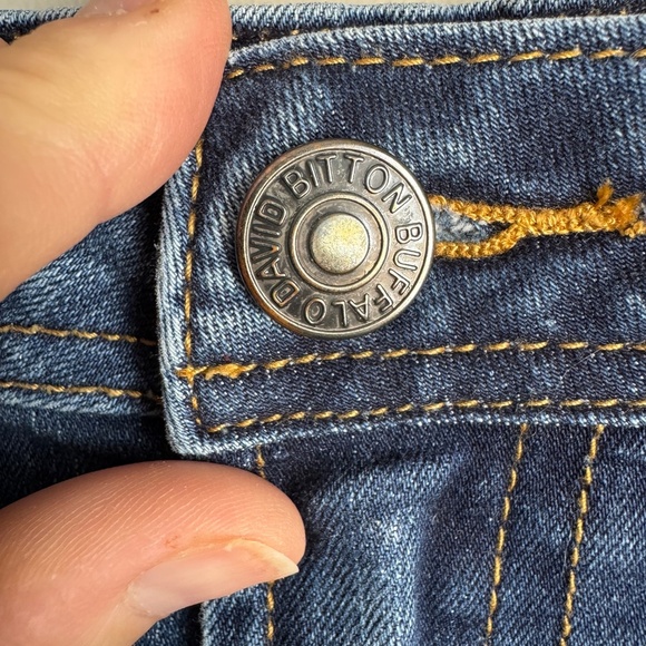 Buffalo David Bitton Denim Men's 32 DRIVEN-X Blue Jeans Straight Stretch Western - Picture 5 of 12